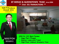 Blk 102 Bukit Purmei Road (Bukit Merah), HDB 3 Rooms #115067202